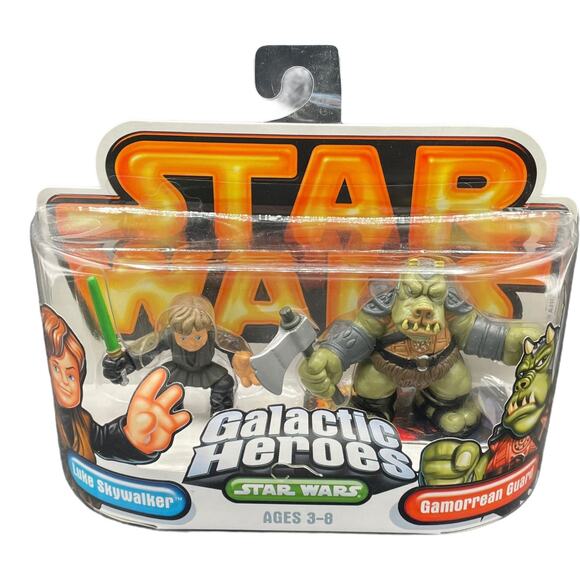 Star Wars Hasbro Galactic Heroes R2D2, Luke Skywalker, Etc. Lot Of 4 (Authentic) - Picture 4 of 12